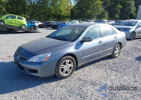 2007 Honda Accord Ex from USA, damaged, VIN 1HGCM56797A161813